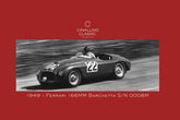 1949 Ferrari 166 MM Barchetta #0008M: one of the stars on the field of Palm Beach Cavallino Classic 2023! | Monaco